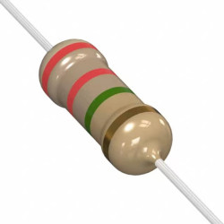 What is a through-hole resistor?