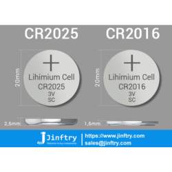 CR2025 vs CR2016: Exploring the Complexity of Coin Cell Batteries