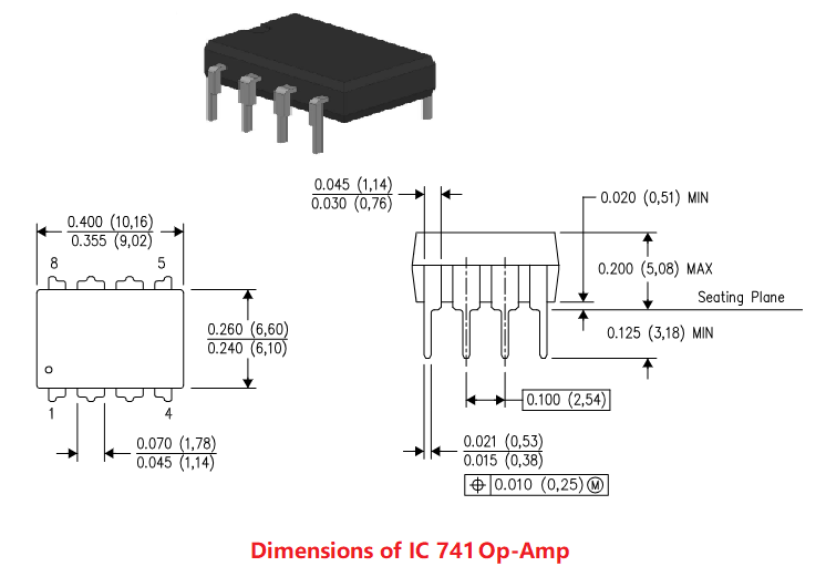 What is IC 741 Op Amp: Pin Diagram & Datasheet