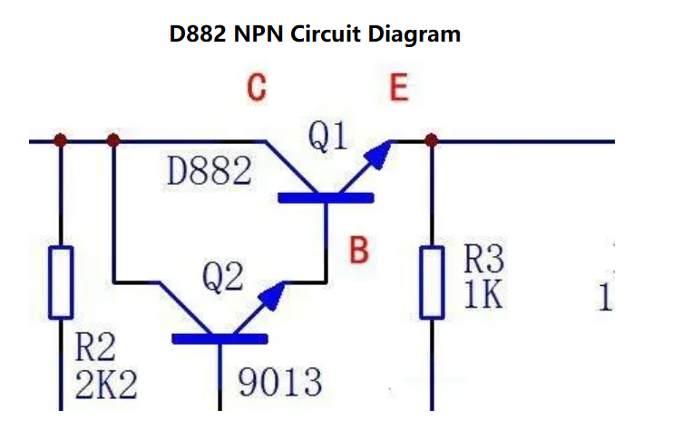 D882 Transistor Pinout, Equivalent, Uses and Datasheet