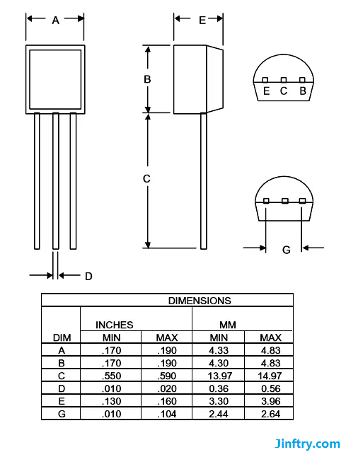 A1015 Transistor Pinout, Equivalent & Datasheet